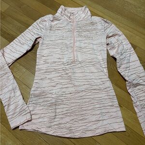 Nike Dry-Fit Pink Quarter-Zip Pullover